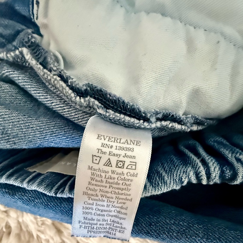 Everlane The Easy Jean elastic waistband Size 6 - Picture 8 of 11
